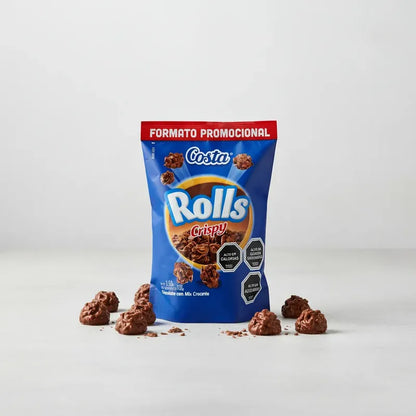 Costa Rolls Crispy 100 G Chocolate Crujiente Y Cremoso