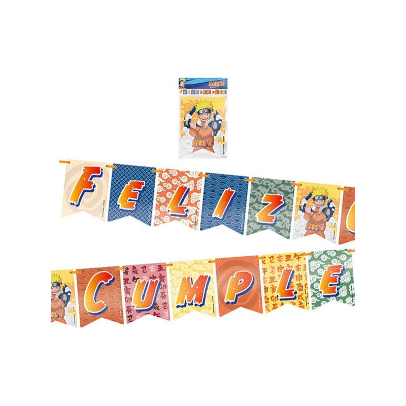 Cotillón Naruto Feliz Cumpleaños