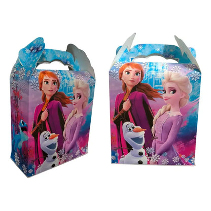Frozen Pack 10 Cajitas De Sorpresa Cumpleaños