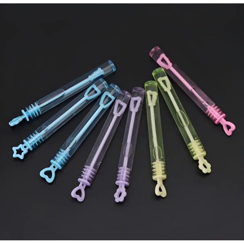 Burbujas Sorpresa Tubo Pack 48 Colores Variados Amarillo Rosa Celeste Lila Amarillo, Rosa Claro, Celeste, Lila