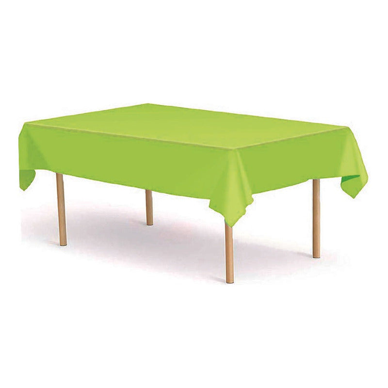 Mantel Plástico De Colores 137 X 183 Cm