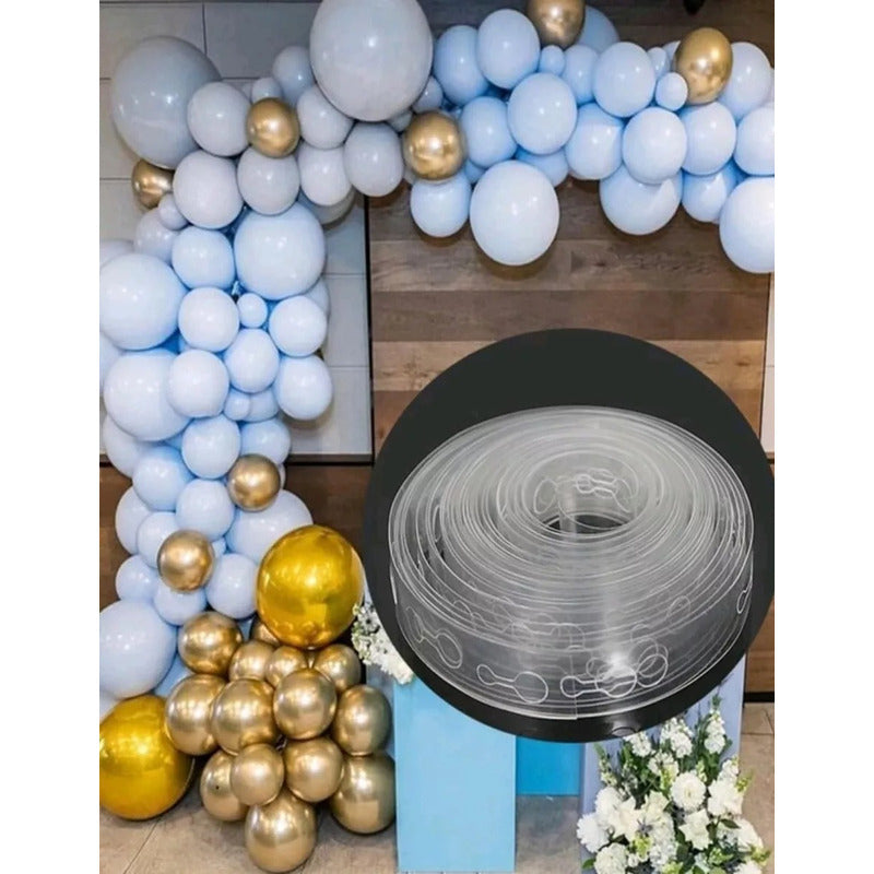 Cinta Arco De Globos Para Decoracion Transparente