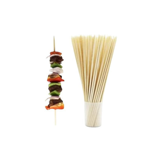 Palos De Brochetas Anchas  30 Cm X 50 Unidades