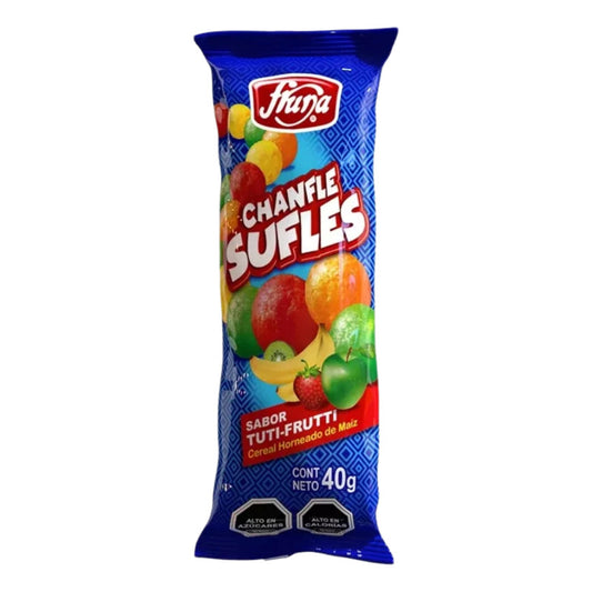 Chanfles Sufles Sabor A Tutti-frutti (manga 10 Unidades)