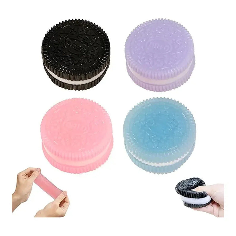 Set 20 Juguetes Squishy Oreo Mini Apretable Colores S Surtido