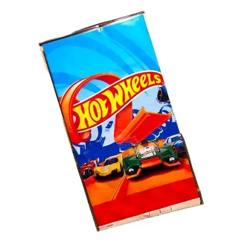 Mantel Cumpleaños Hot Wheels 108x180 Cm Azul Hot Wheels