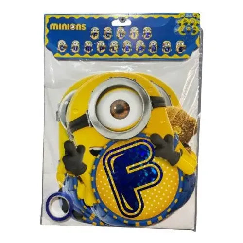 Cotillón Cumpleaños Guirnalda Feliz Cumpleaños Minions