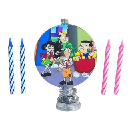Vela Cumpleaños Cotillón Chavo Del 8