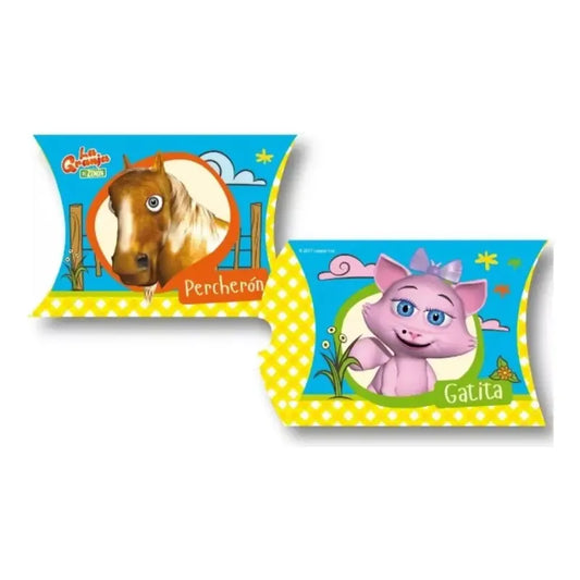 Pack 6 Cajitas De Sorpresa Cumpleaños De La Granja De Zenon
