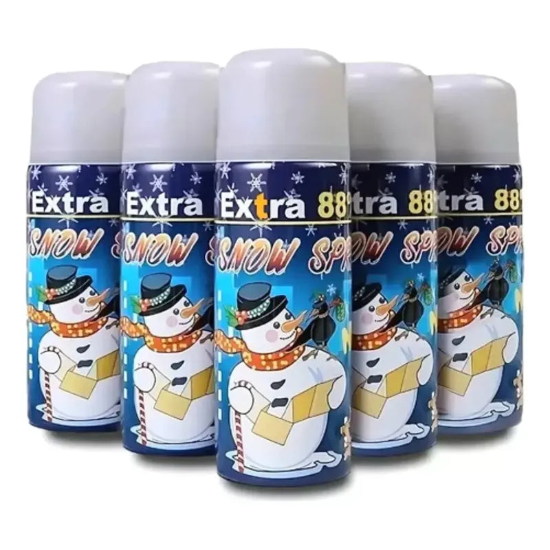 Pack 3 Nieve Spray Celebraciones Cotillón