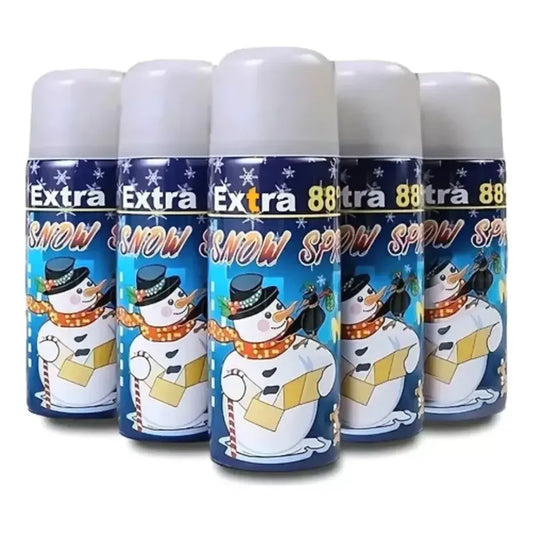 Pack 3 Nieve Spray Celebraciones Cotillón