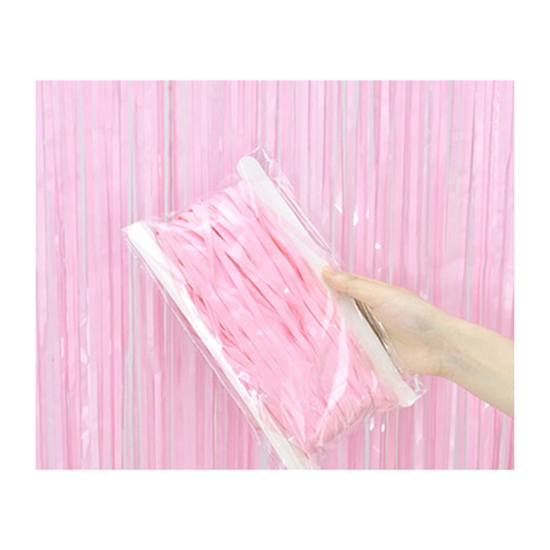 Cortinas Metálicas Decoracion Cumpleaños 100x200 Cm