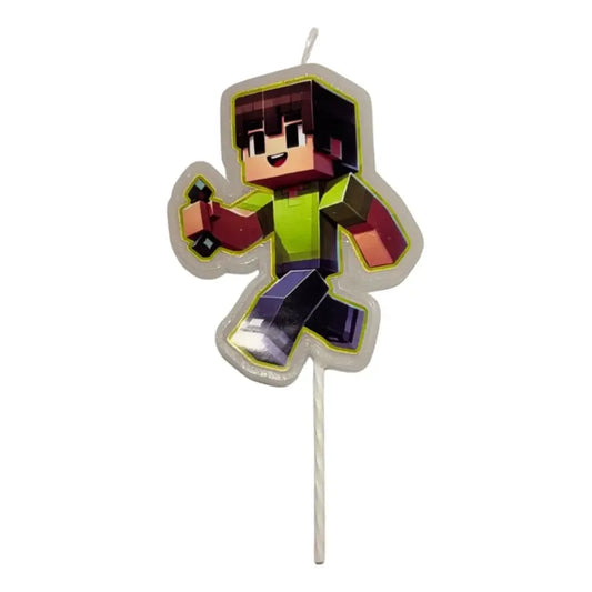 Vela De Cumpleaños Minecraft