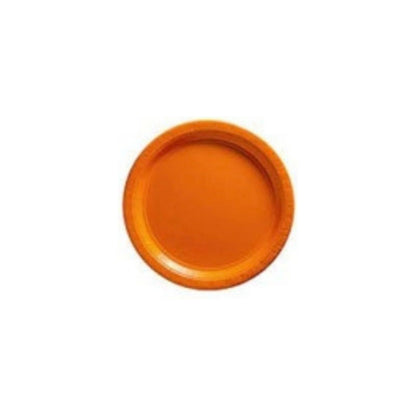 Pack 10 Platos Plásticos De Color A Elección Celebraciones