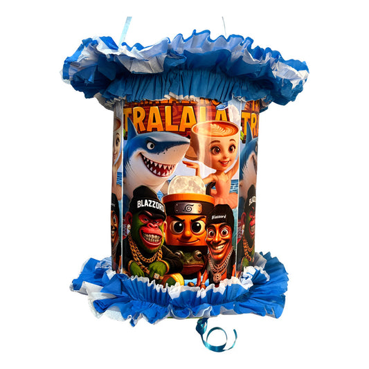 Piñata Cumpleaños Tralalero Tralala Cotillón