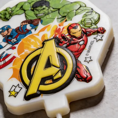 Velas Diseño Avengers 1 Unidad