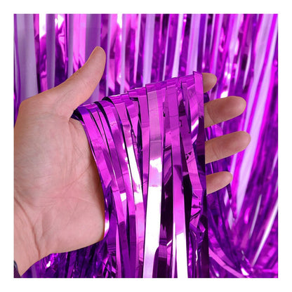 Cortinas Metálicas Decoracion Cumpleaños 100x200 Cm