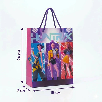 Bolsas De Guerreras Kpop-huntrix Rumy- Zoey-mira Diseños Variados Pack 12 Guerreras K-pop