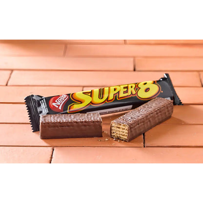 Oblea Bañada Super 8® Caja 24x29g Super8 Nestlé Chocolate Con Sin Agregado Caja De 24 Unidades 29 g 24 U