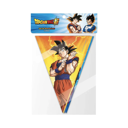 Cotillón Banderín Cumpleaños Dragón Ball Z