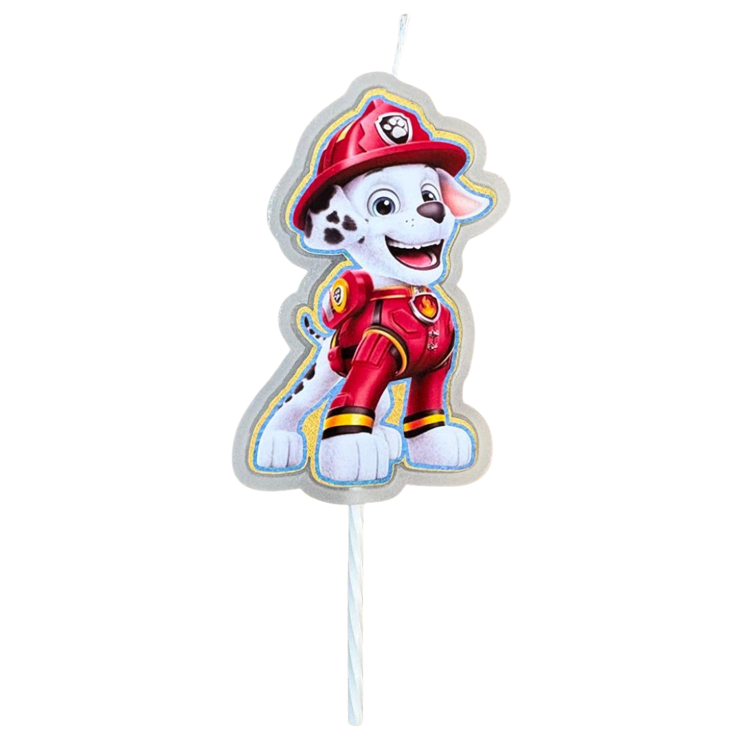 Vela De Cumpleaños Paw Patrol