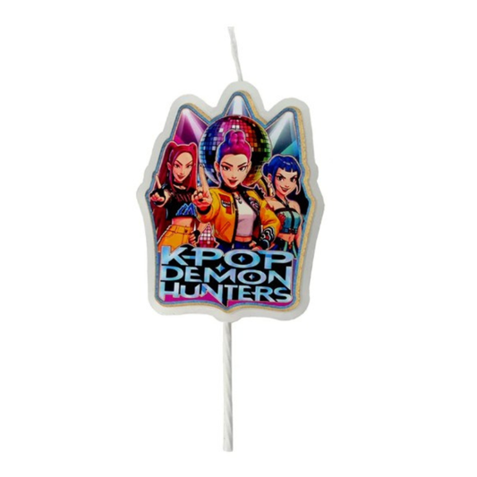 Vela Cumpleaños Guerrera K-pop Cotillón