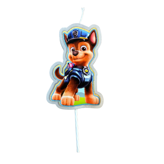 Vela De Cumpleaños Paw Patrol
