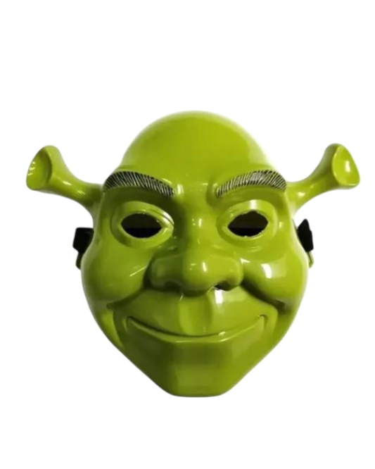 Máscara Halloween Diseño Sherk Para Cotillón
