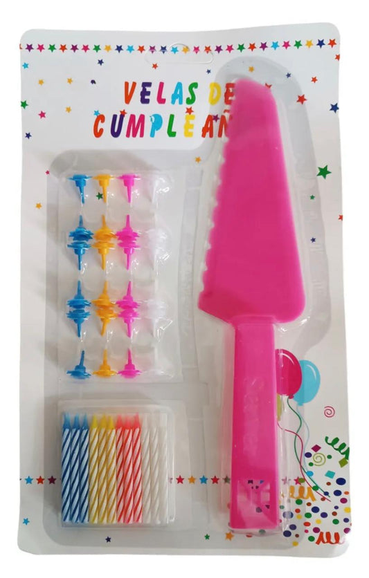 24 Velas De Cumpleaños De Colores