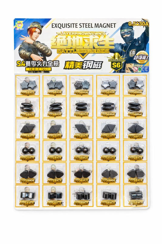 30 Set De Imanes Magnéticos Sonoros Juguete Anti-estrés