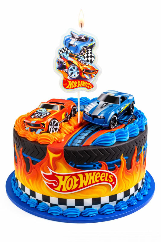 Vela Cumpleaños Hot Wheels