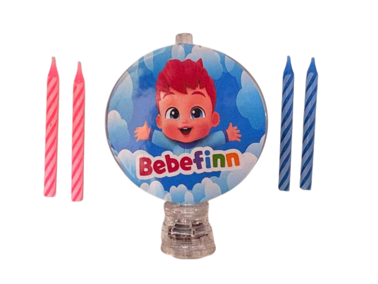 Vela Luminosa de cumpleaños Bebefinn