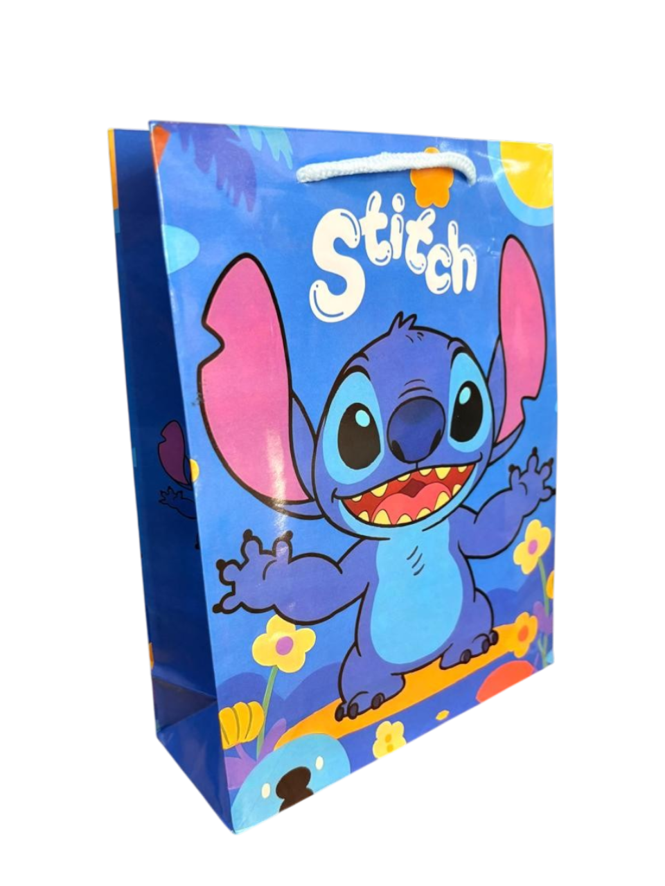 12 Bolsa Stitch Disney Cumpleaños Infantil Cotillón