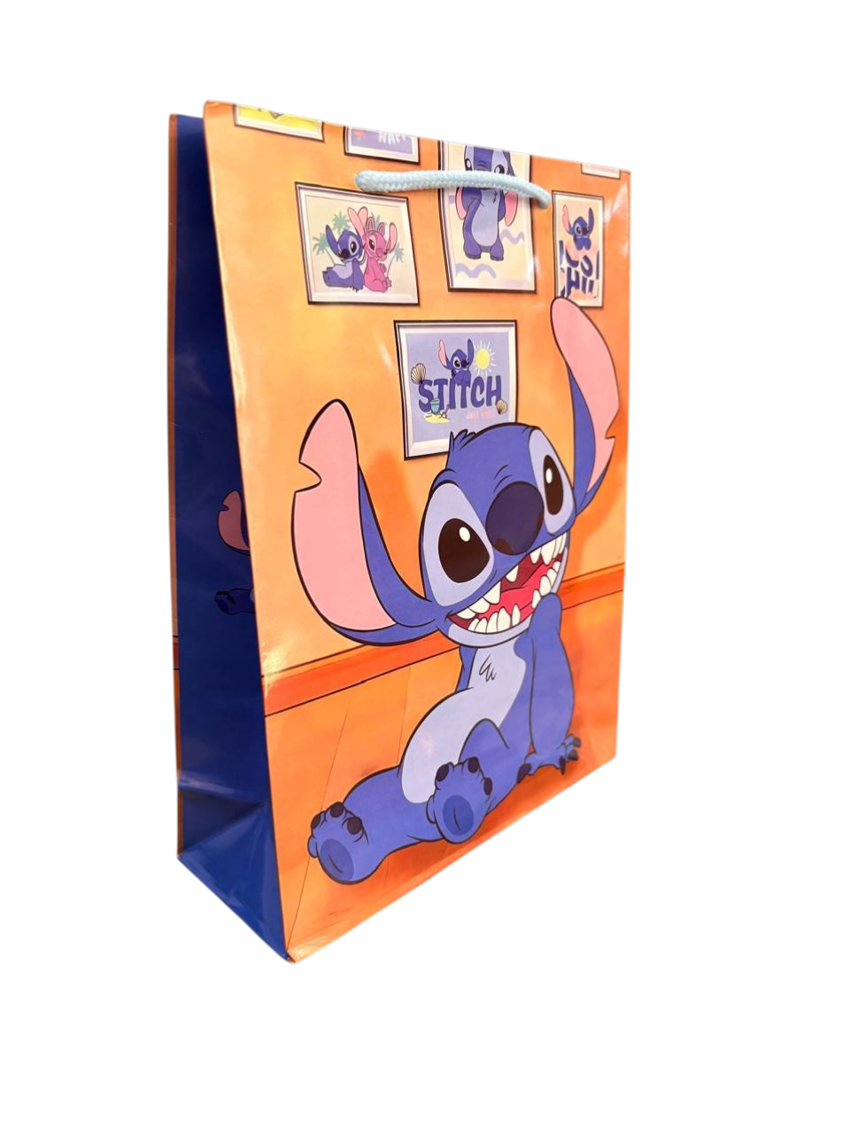 12 Bolsa Stitch Disney Cumpleaños Infantil Cotillón