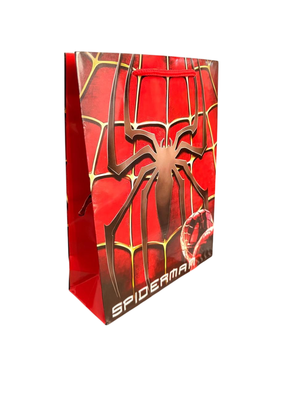 Bolsa Cumpleaños Spider-man Diseño Cotillón Cumpleaños X 12