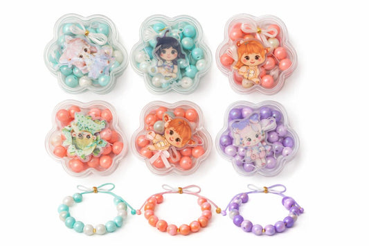 24 Set Para Crear Pulseras Niñas Kit Manualidades Sorpresas