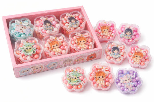 24 Set Para Crear Pulseras Niñas Kit Manualidades Sorpresas