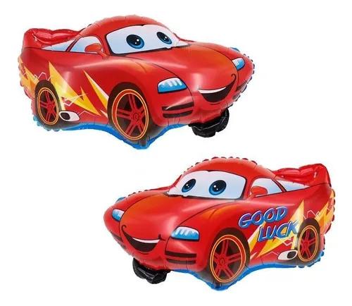 Globo Metálico Rayo Mcqueen Cars Decoración Fiesta 64 Cm