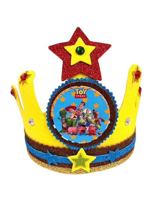 Corona De Cumpleaños Festejado Toy Story Cotillón