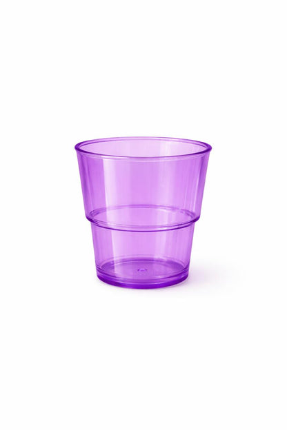 Pack 10 Vaso acrílicos reutilizables 240 ML