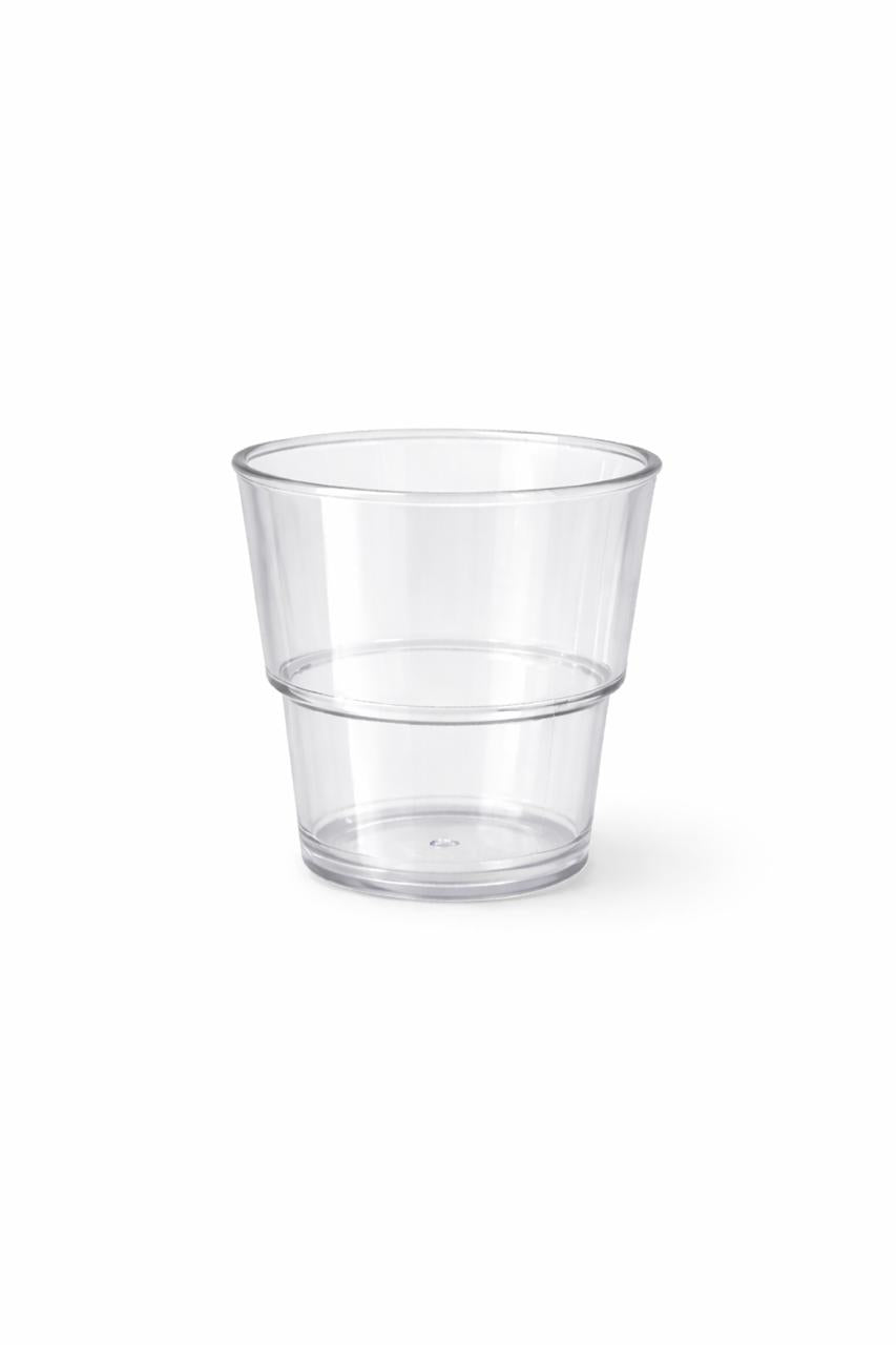 Pack 10 Vaso acrílicos reutilizables 240 ML