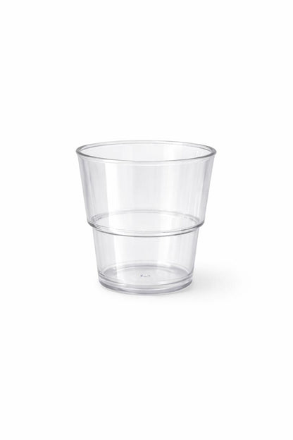 Pack 10 Vaso acrílicos reutilizables 240 ML