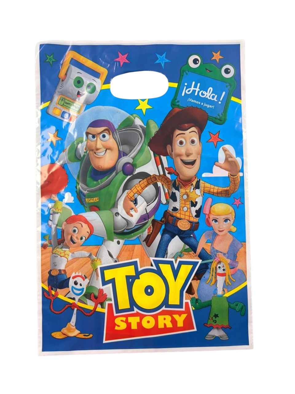 Pack 10 Bolsas Toy Story Para Dulces Y Cotillón Cumpleaños
