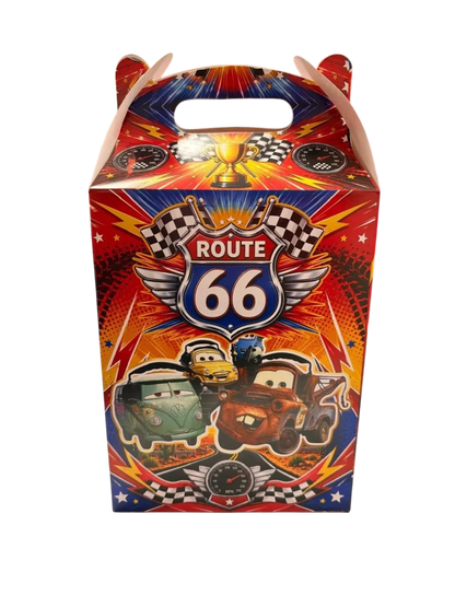 Pack 10 Cajitas Cumpleaños O Sorpresas Cars Rayo Mc Queen