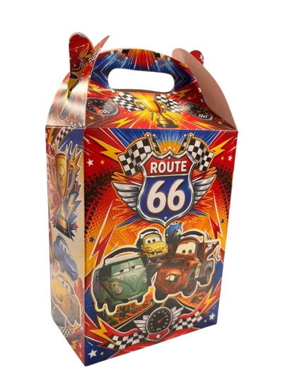 Pack 10 Cajitas Cumpleaños O Sorpresas Cars Rayo Mc Queen