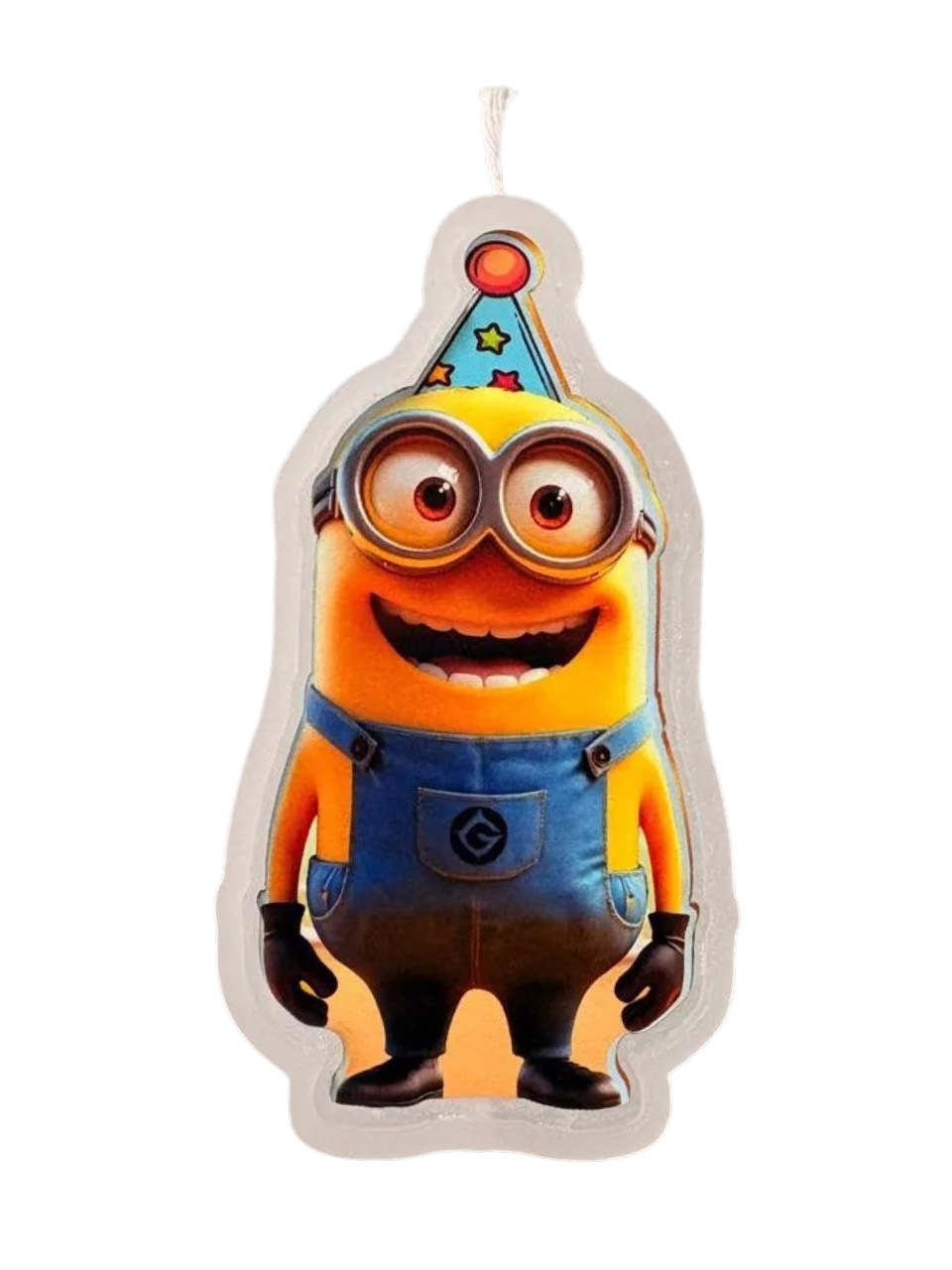 Vela Cumpleaños Cotillon Minions